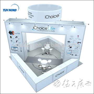 Projeto e fabricação de tenda de exposição na China de DeTIAN